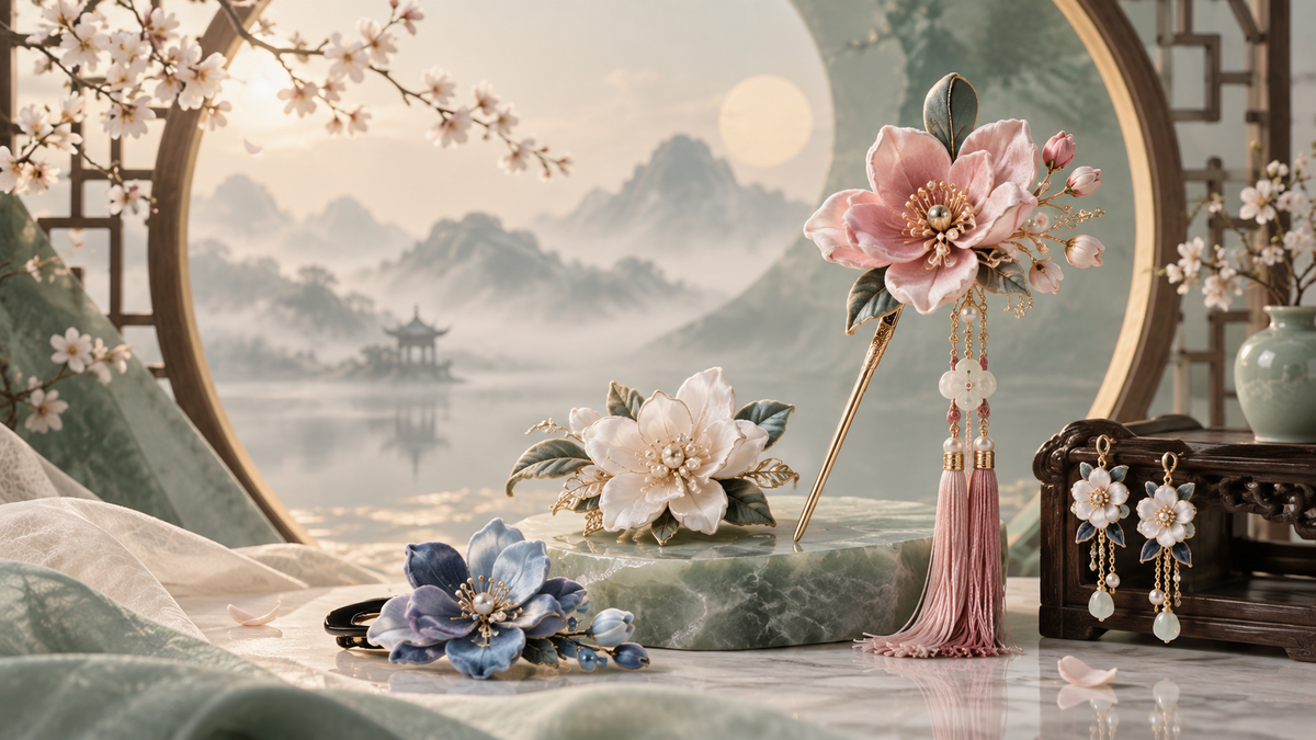 扬州绒花