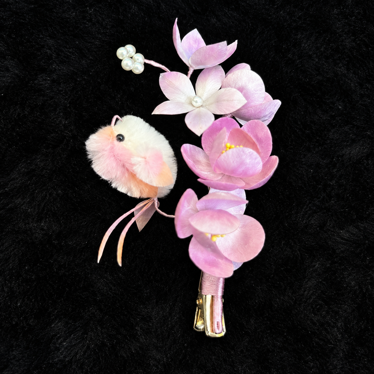 magpie-plum-blossom-yangzhou-ronghua-hair-clip